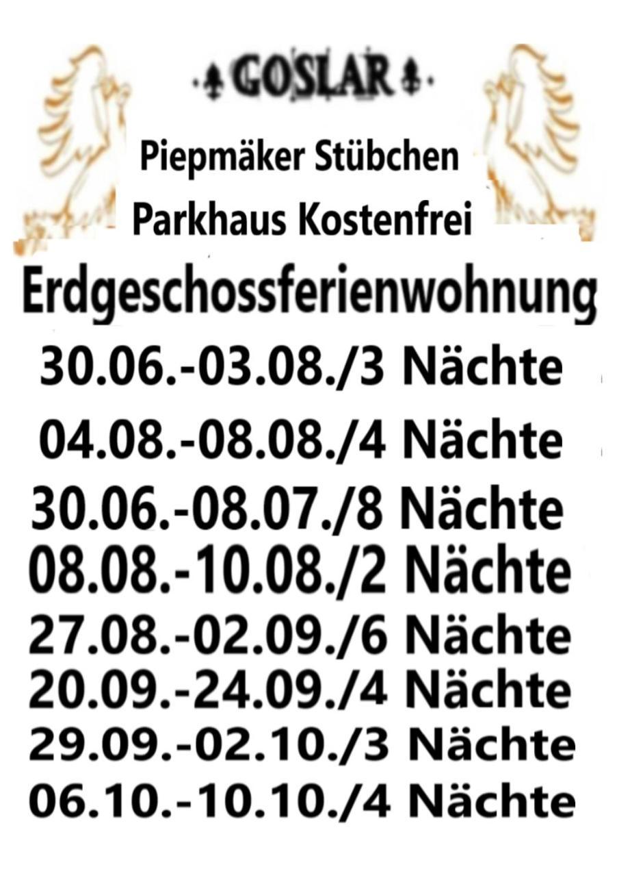 Piepmaeker Stuebchen Appartement Goslar
